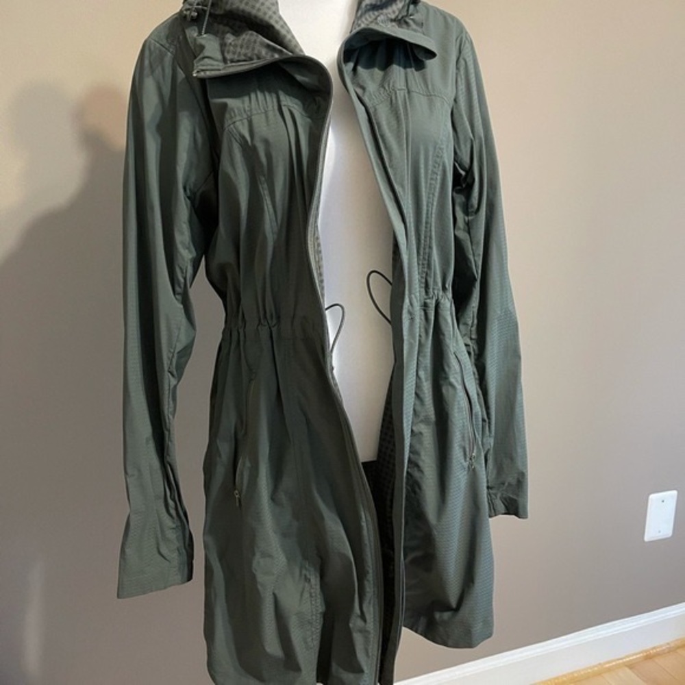 ATHLETA Overcloud Trench Windbreaker Size XL